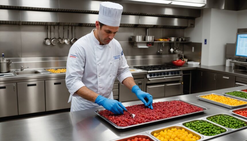 Diagramme illustrant le processus HACCP pour la sécurité alimentaire