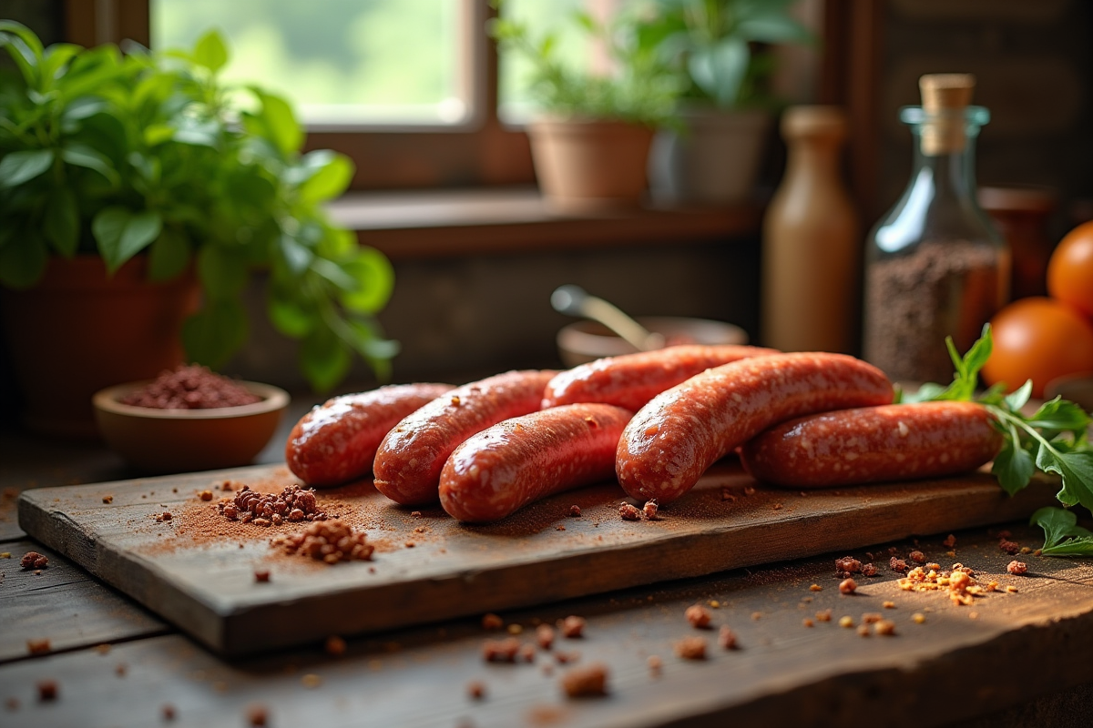 merguez viande