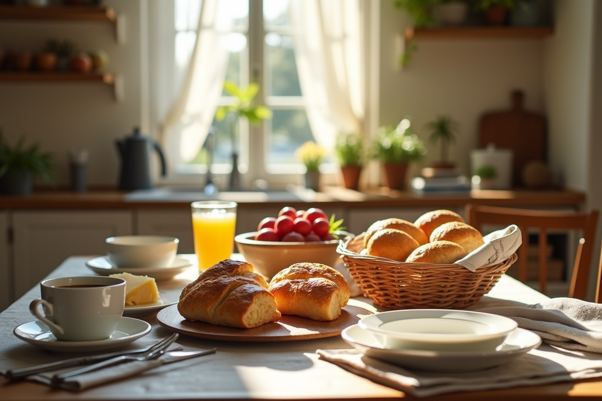 petit-déjeuner français